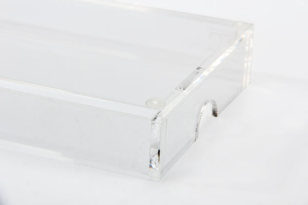 Acrylic organizer tray